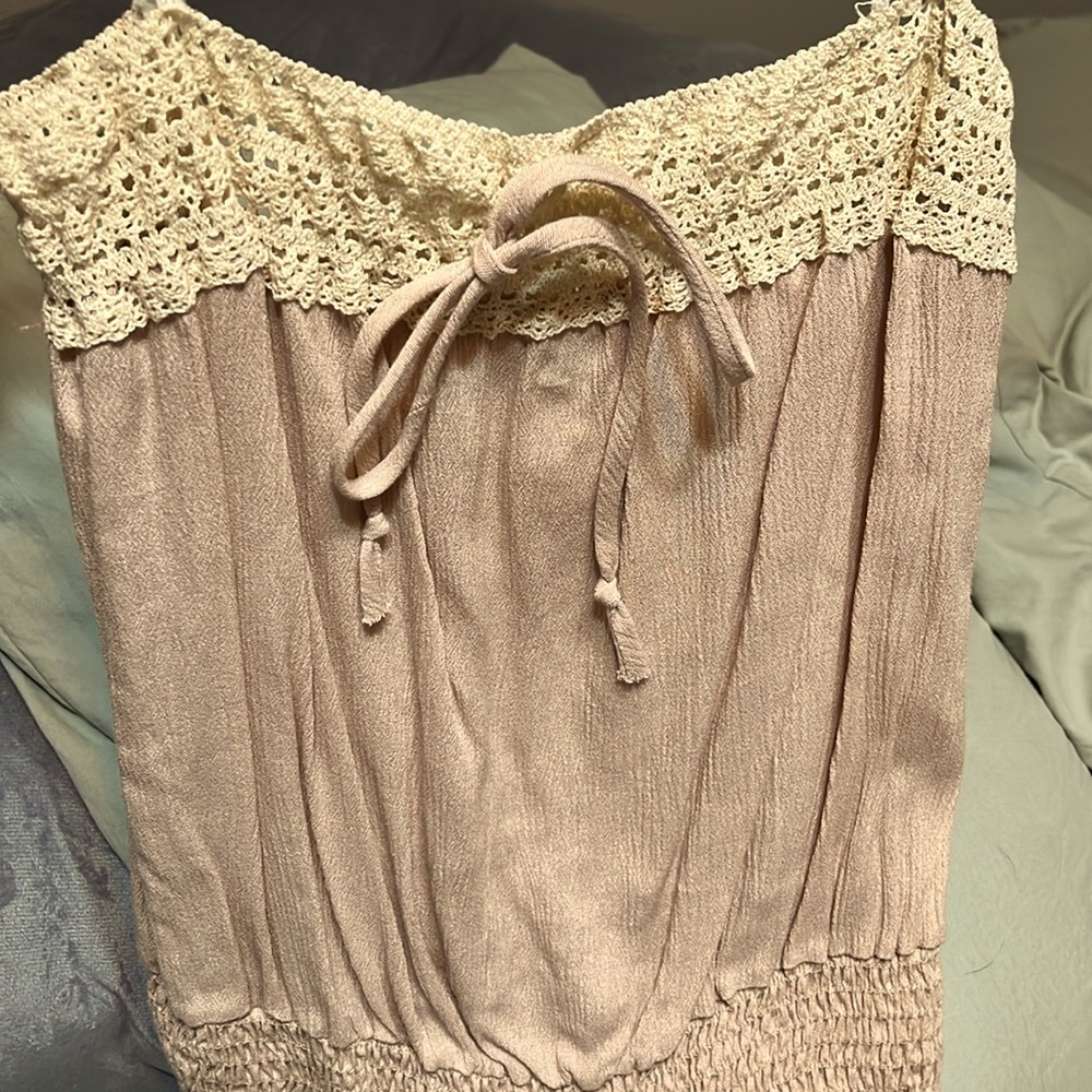 Tan tank top